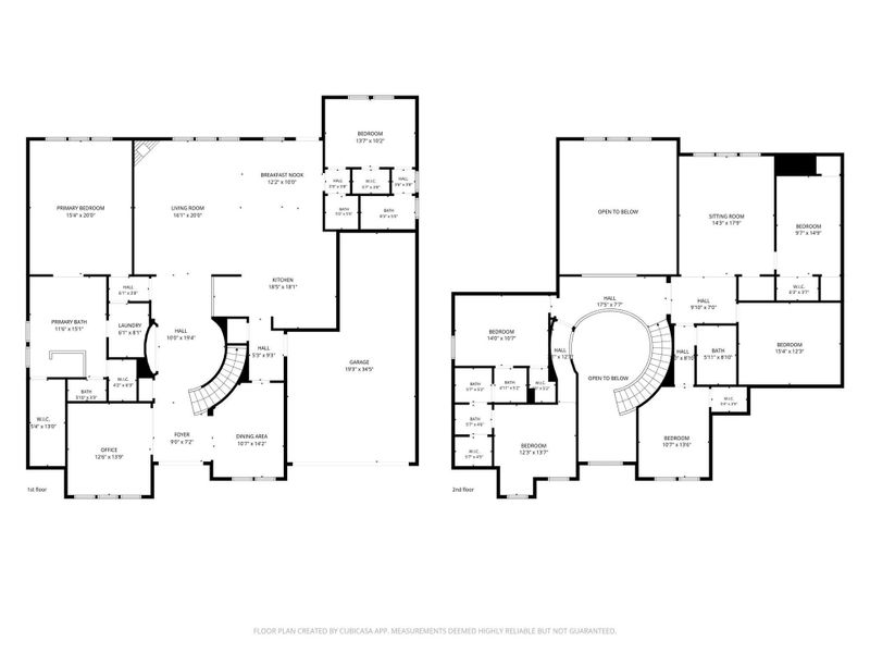 2D floor plan layout of this home in Elyson, Katy, TX (Image 5). 2D floor plan layout of this home in Elyson, Katy, TX (Image 5).