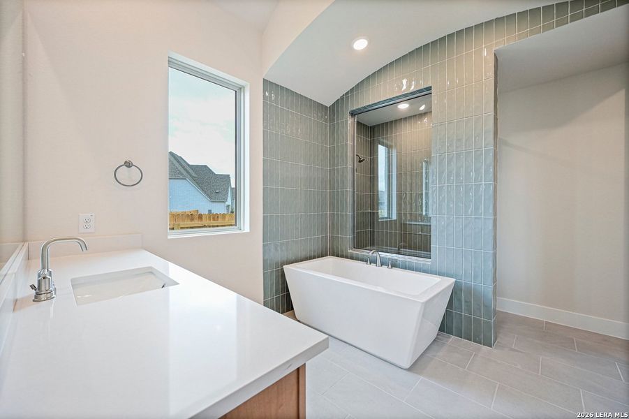 Furnished interior view inside a new home in Mont Blanc, Schertz (Image 11).