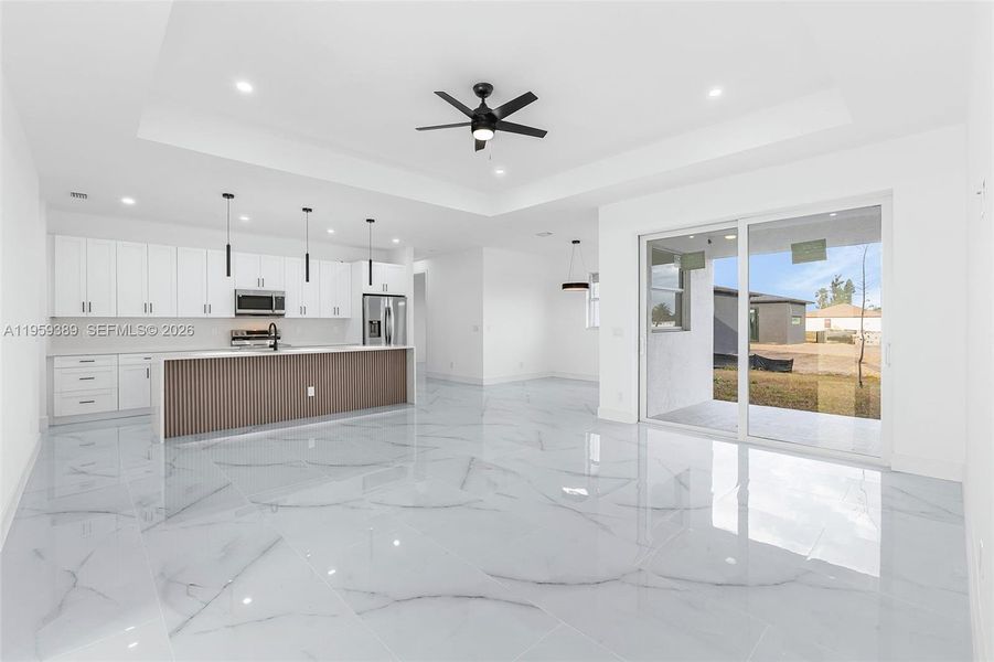 Spacious, unfurnished interior of a new home in , Cape Coral (Image 13). Spacious, unfurnished interior of a new home in , Cape Coral (Image 13).