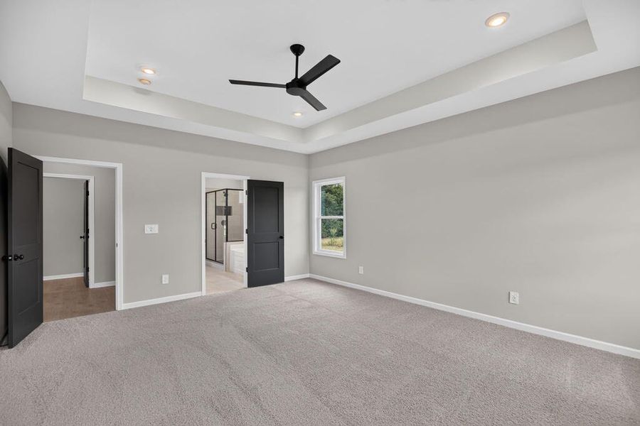 Spacious, unfurnished interior of a new home in Blackwelder Bluff, Bowdon (Image 39).