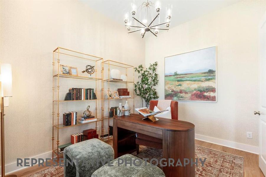 Furnished interior view inside a new home in Meraki, McLendon-Chisholm (Image 17).