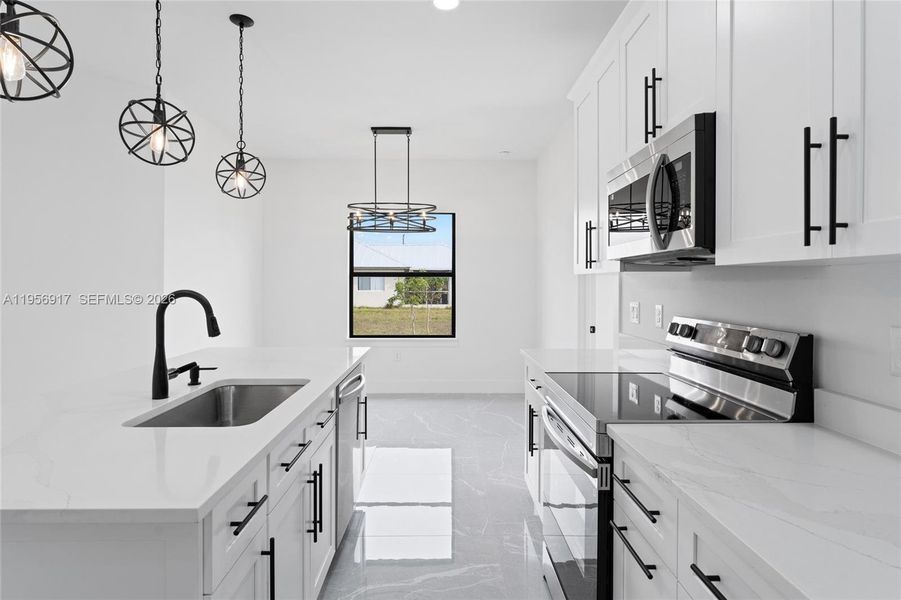 Furnished interior view inside a new home in , Lehigh Acres (Image 6).
