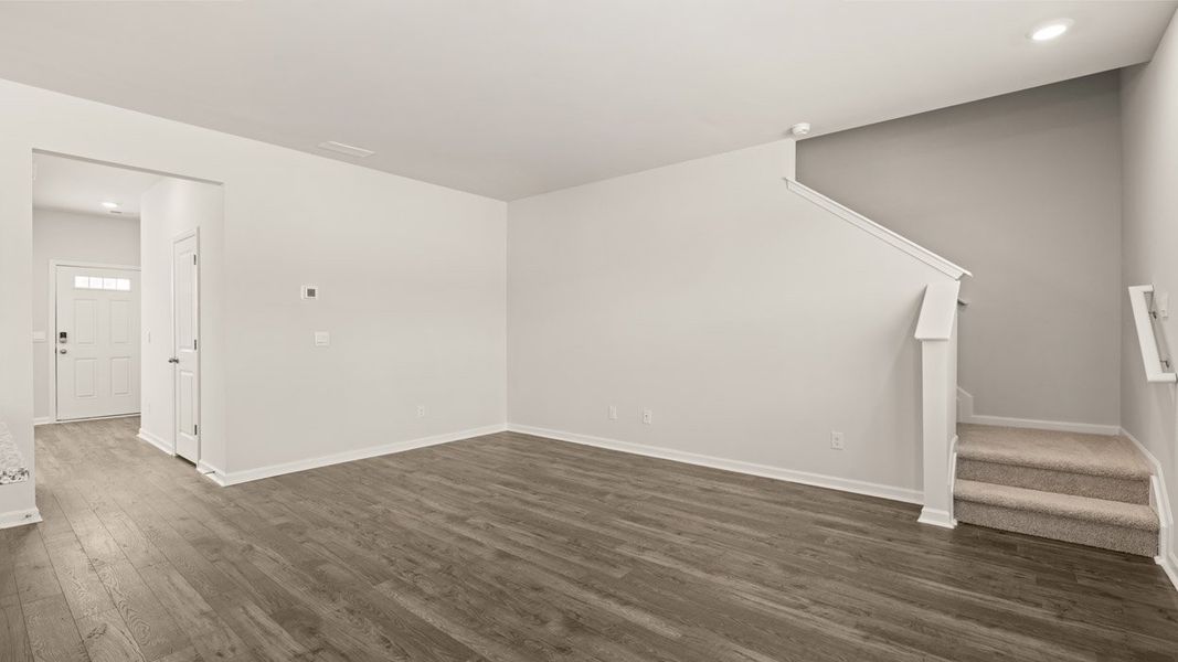 Spacious, unfurnished interior of a new home in Byrd Village, Graniteville (Image 16).