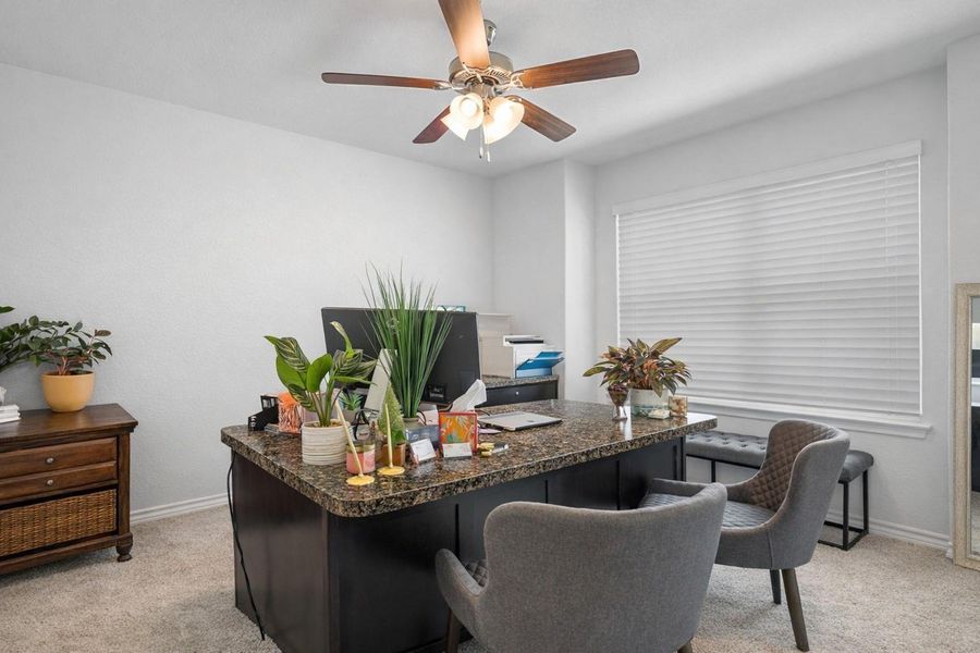 Furnished interior view inside a new home in Caldwell Ranch, Rosharon (Image 4).