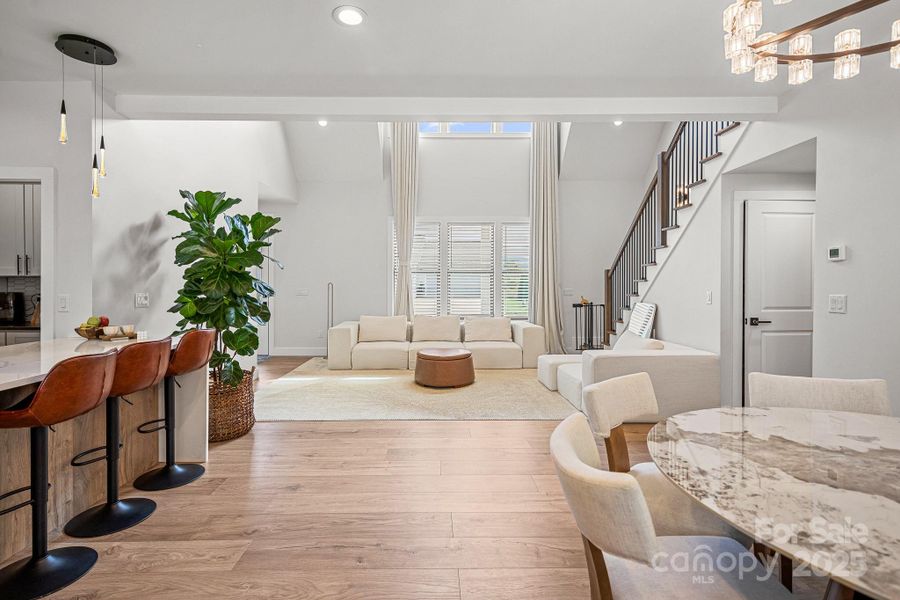 Furnished interior view inside a new home in , Candler (Image 27).