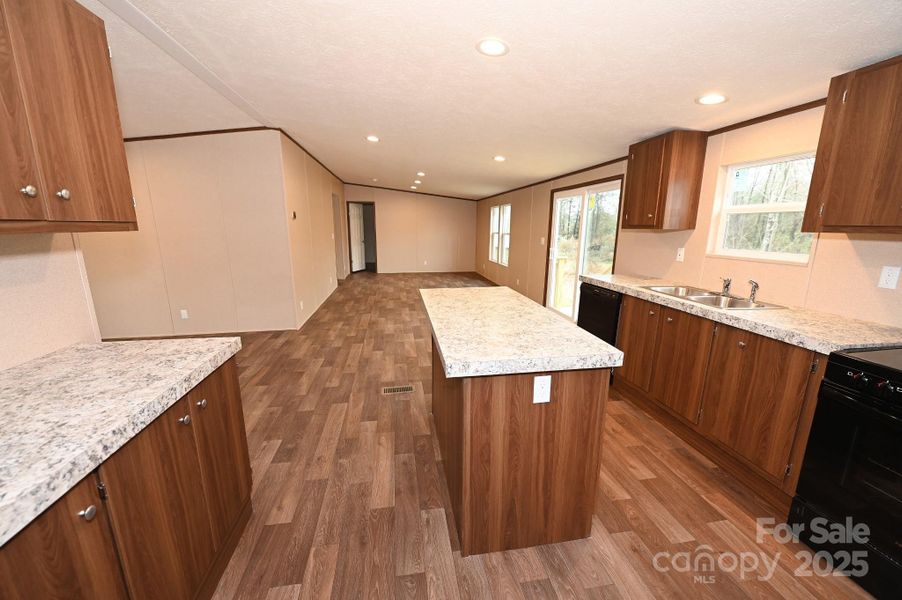 Furnished interior view inside a new home in , Hickory (Image 4).