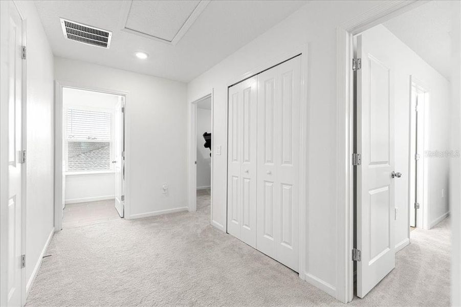 Spacious, unfurnished interior of a new home in Millwood: Millwood Estates - The Enclave, Ocala (Image 23). Spacious, unfurnished interior of a new home in Millwood: Millwood Estates - The Enclave, Ocala (Image 23).