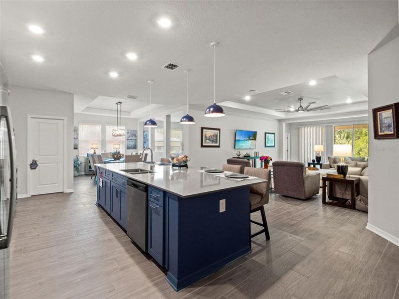 Furnished interior view inside a new home in , Mount Dora (Image 6). Furnished interior view inside a new home in , Mount Dora (Image 6).