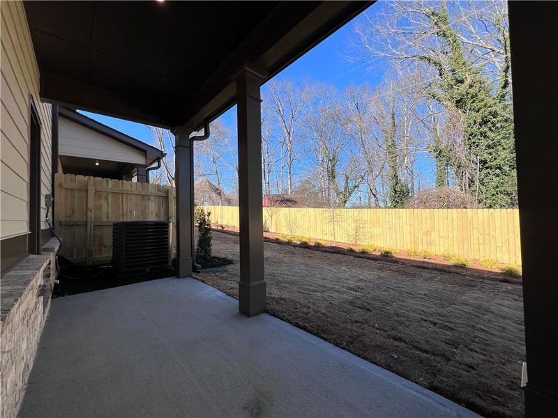 Exterior details and patio area of a home in , Norcross (Image 22).