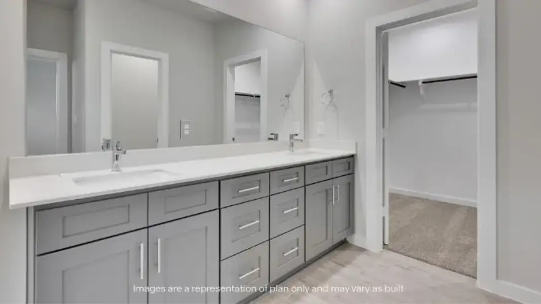 Furnished interior view inside a new home in Homestead at Parks Bell Ranch, Odessa (Image 9).
