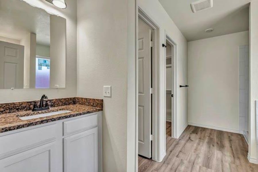 Furnished interior view inside a new home in , Fort Worth (Image 7).