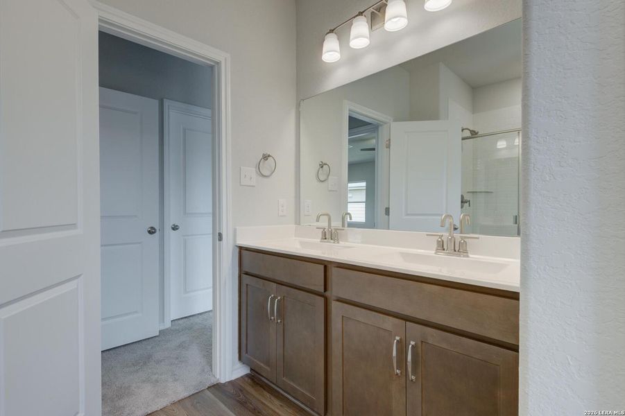 Furnished interior view inside a new home in Nopal Valley, San Antonio (Image 6). Furnished interior view inside a new home in Nopal Valley, San Antonio (Image 6).