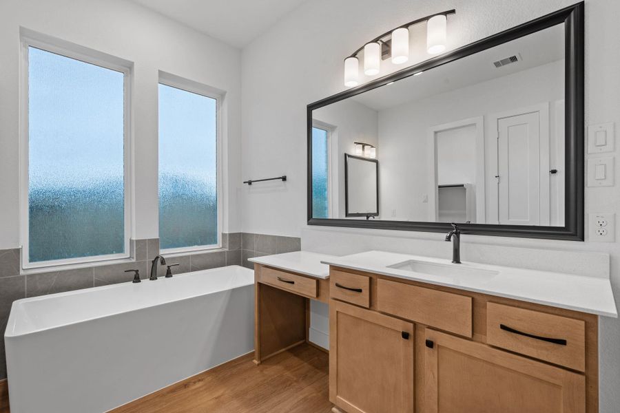 Furnished interior view inside a new home in Briarley, Montgomery (Image 15). Furnished interior view inside a new home in Briarley, Montgomery (Image 15).