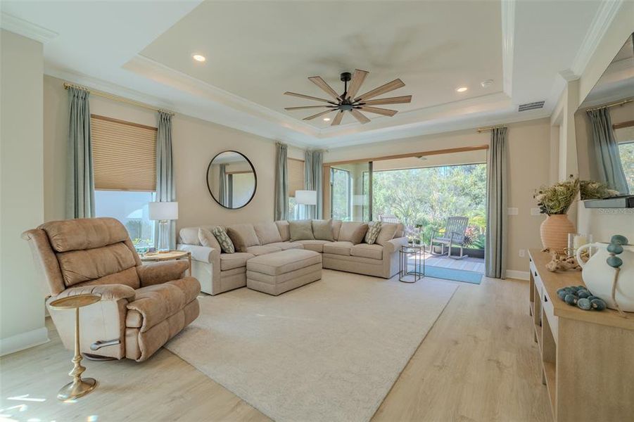 Furnished interior view inside a new home in , Wesley Chapel (Image 15). Furnished interior view inside a new home in , Wesley Chapel (Image 15).