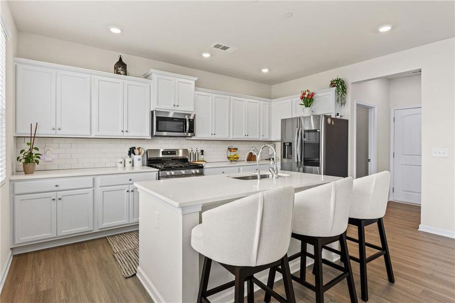 Furnished interior view inside a new home in , Canton (Image 10). Furnished interior view inside a new home in , Canton (Image 10).