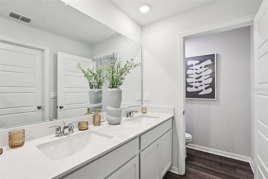 Furnished interior view inside a new home in Wynnstone, Davenport (Image 22).