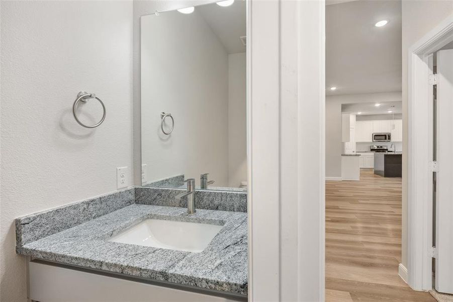 Furnished interior view inside a new home in , Fort Worth (Image 8).