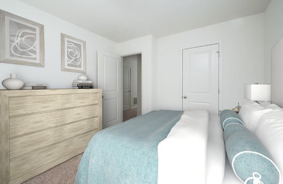 Furnished interior view inside a new home in Kingston Cove, Auburn (Image 6).