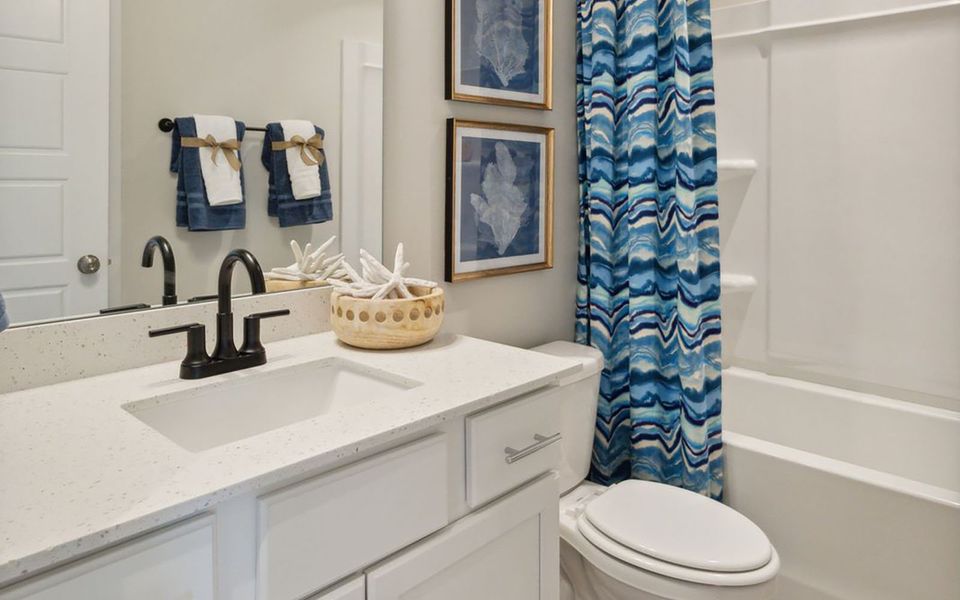 Furnished interior view inside a new home in Townhomes at Nexton, Summerville (Image 29).