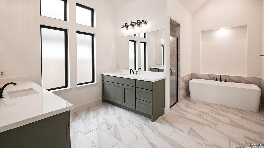 Furnished interior view inside a new home in Veramendi 60', New Braunfels (Image 8). Furnished interior view inside a new home in Veramendi 60', New Braunfels (Image 8).