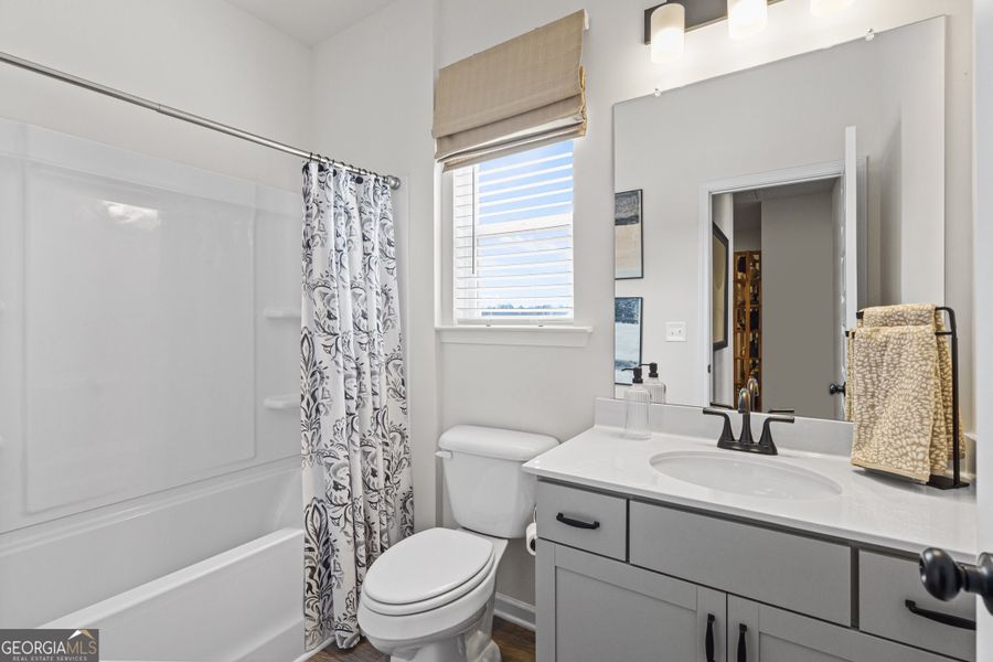 Furnished interior view inside a new home in Crescent Towns, Riverdale (Image 21).