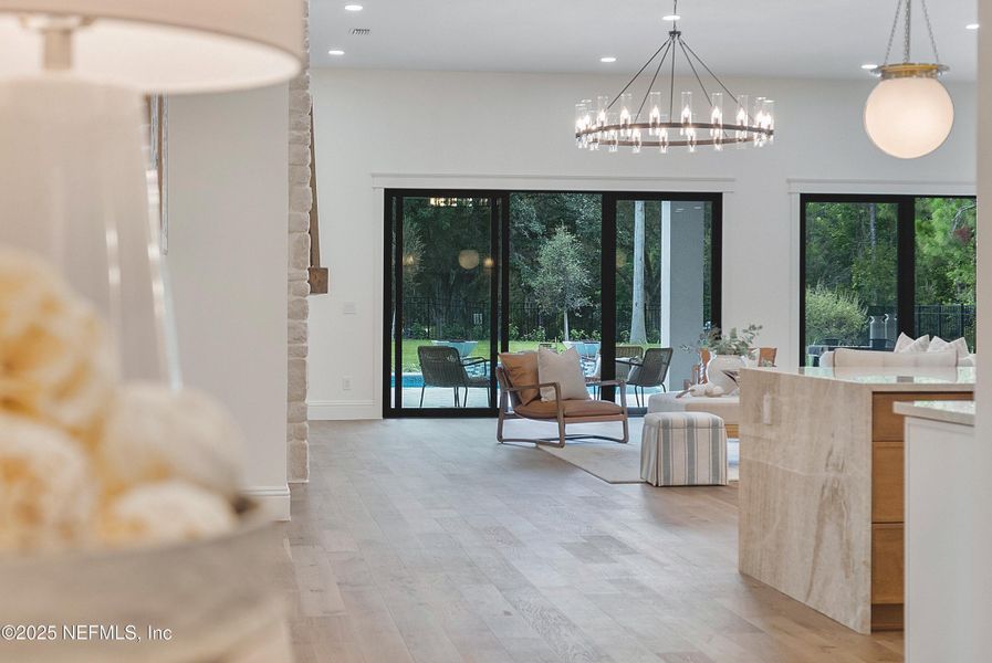 Furnished interior view inside a new home in , St. Augustine (Image 51).