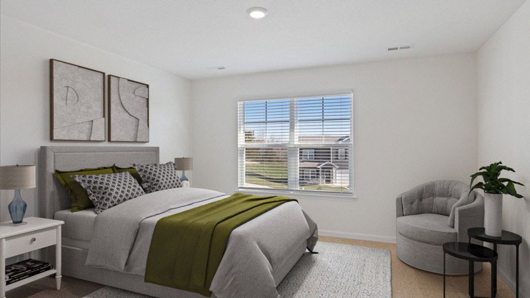 Representative furnished interior of a home built from the Glendale by D.R. Horton in Mary's Pointe, Clinton (Image 5).