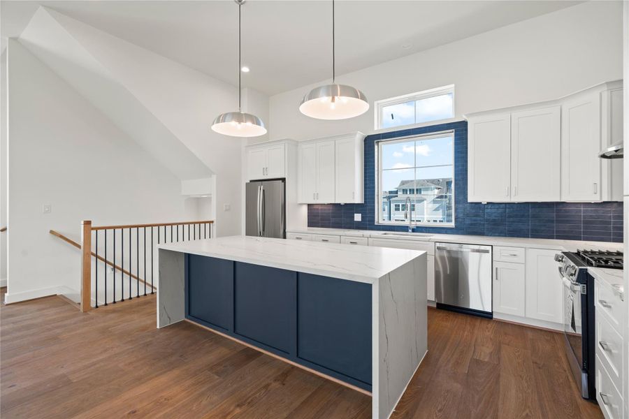 Furnished interior view inside a new home in , Houston (Image 7).