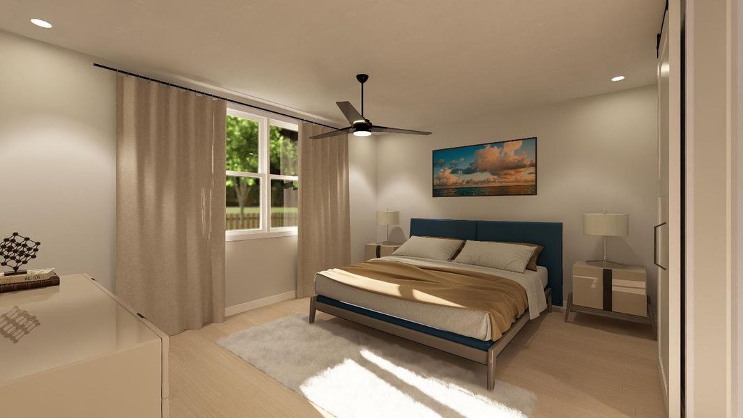 Master BR w window- Photo