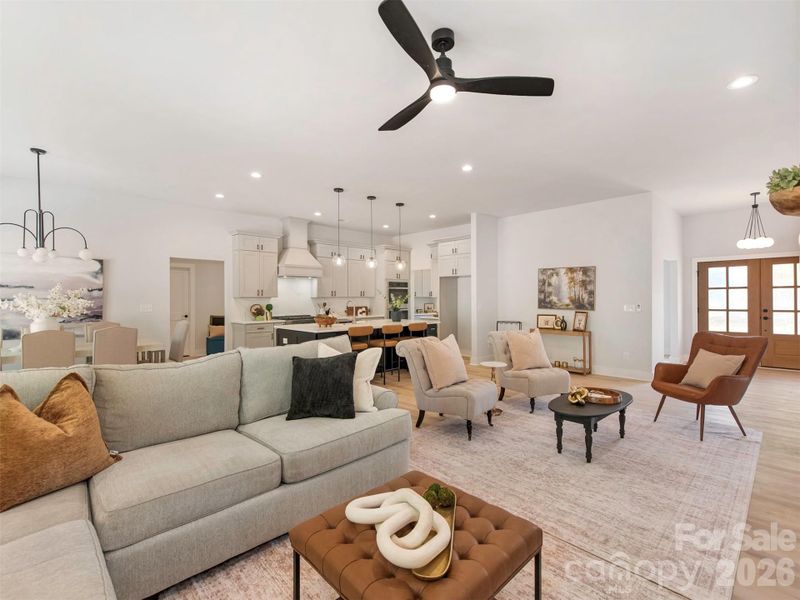 Furnished interior view inside a new home in , Stanfield (Image 33).