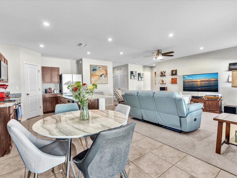 Furnished interior view inside a new home in , Belle Glade (Image 7).