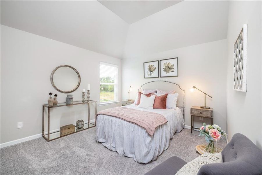 Furnished interior view inside a new home in Etowah Landing, Ball Ground (Image 28).