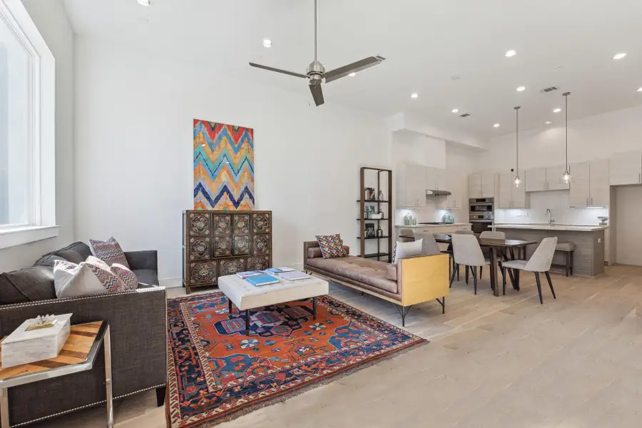 Furnished interior view inside a new home in , Houston (Image 3).