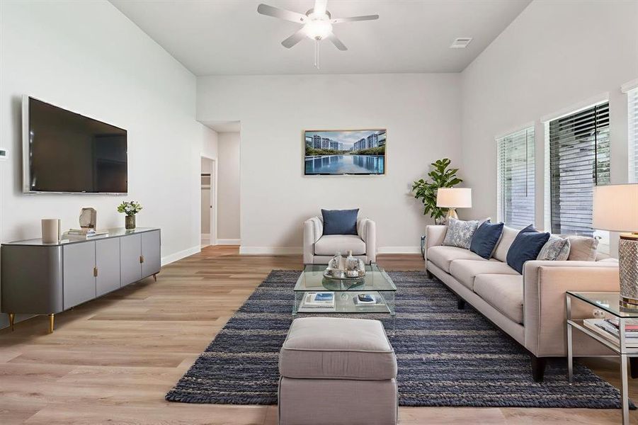 Photo is not of the actual home, but is an inspirational photo of builder’s model home and may depict options, furnishings, and/or decorator features that are not included.