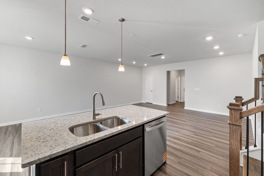 Furnished interior view inside a new home in Poets Walk, Whitsett (Image 8).