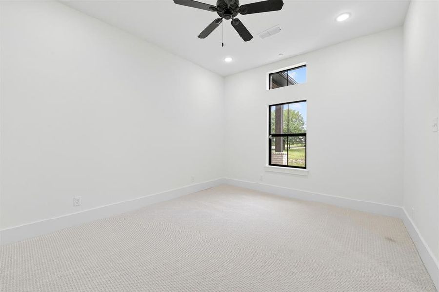 One of 3 secondary bedrooms downstairs