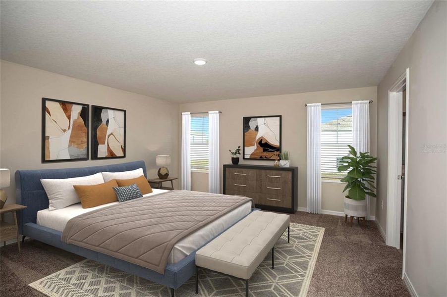 Furnished interior view inside a new home in Scenic Terrace, Haines City (Image 3).