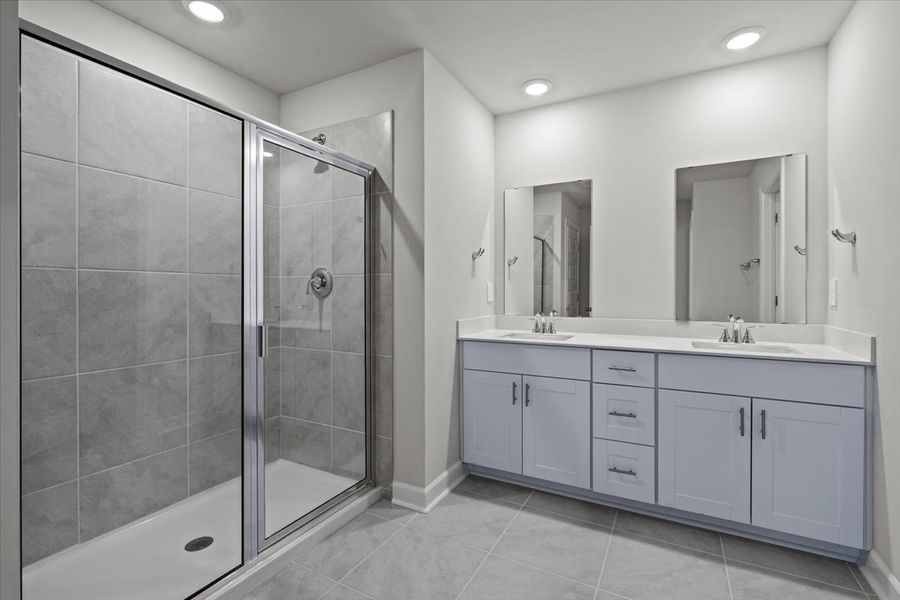 Furnished interior view inside a new home in Brayfield Manor - Heritage Collection, Wellford (Image 9).