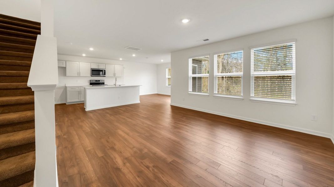 Spacious, unfurnished interior of a new home in Johnson Farms, Greeneville (Image 11). Spacious, unfurnished interior of a new home in Johnson Farms, Greeneville (Image 11).