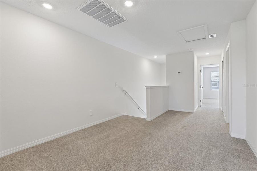 Spacious, unfurnished interior of a new home in The Meadow at Crossprairie Townes, St. Cloud (Image 35). Spacious, unfurnished interior of a new home in The Meadow at Crossprairie Townes, St. Cloud (Image 35).