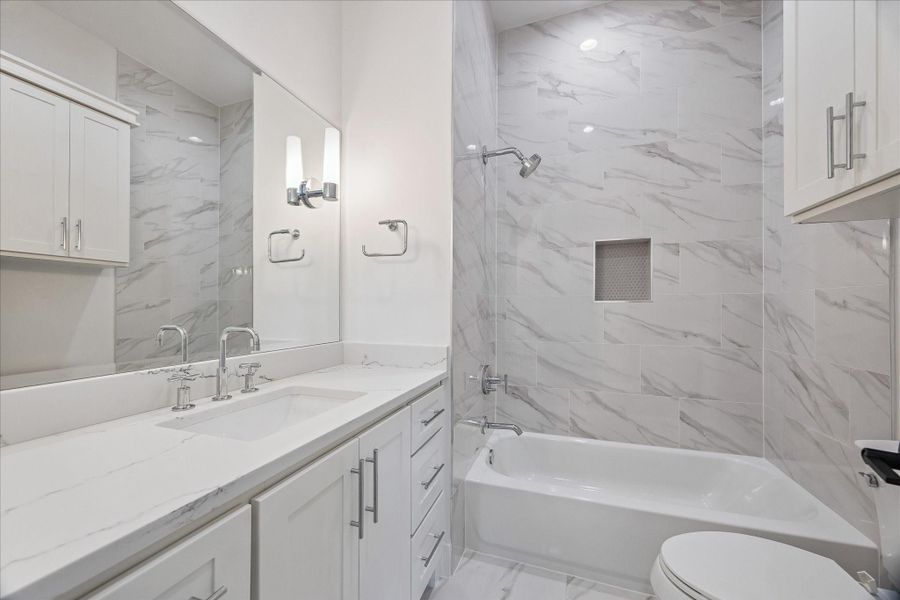 Furnished interior view inside a new home in , Houston (Image 6).
