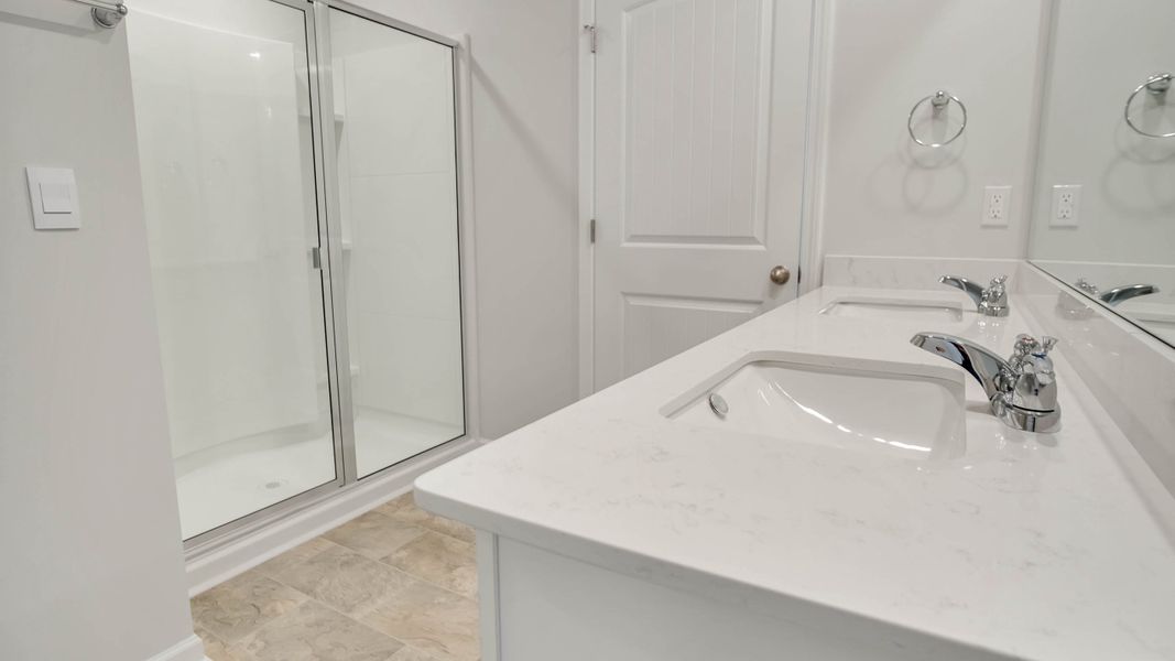 Close-up of interior finishes inside a home in The Parks, White House (Image 12).