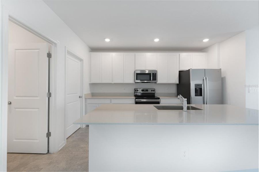 Furnished interior view inside a new home in , Davenport (Image 6).