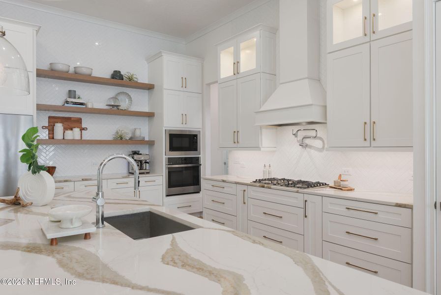 Furnished interior view inside a new home in Nocatee, Ponte Vedra (Image 40).