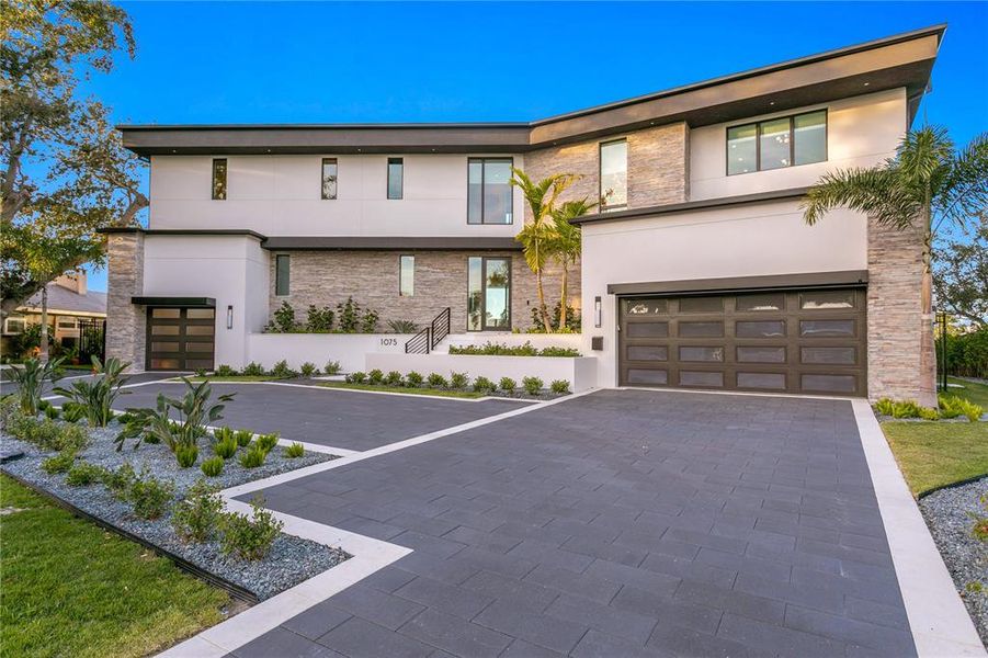 Front exterior of a new home in , St. Petersburg, FL, highlighting curb appeal (Image 23).