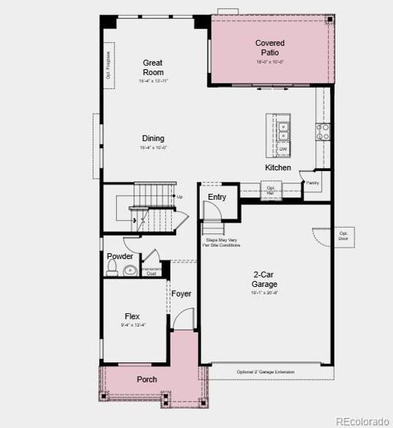 Additional Highlights Include: Sliding glass door at kitchen, 8' interior doors on main level, covered outdoor living, and 9' walk out basement.