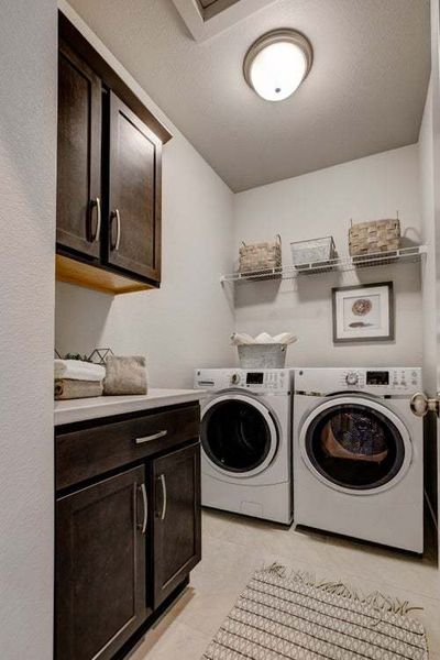 Laundry Room - Not Actual Home - Finishes May Vary