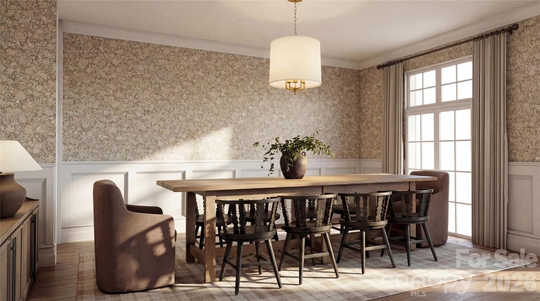 Rendering used for representational purposes.