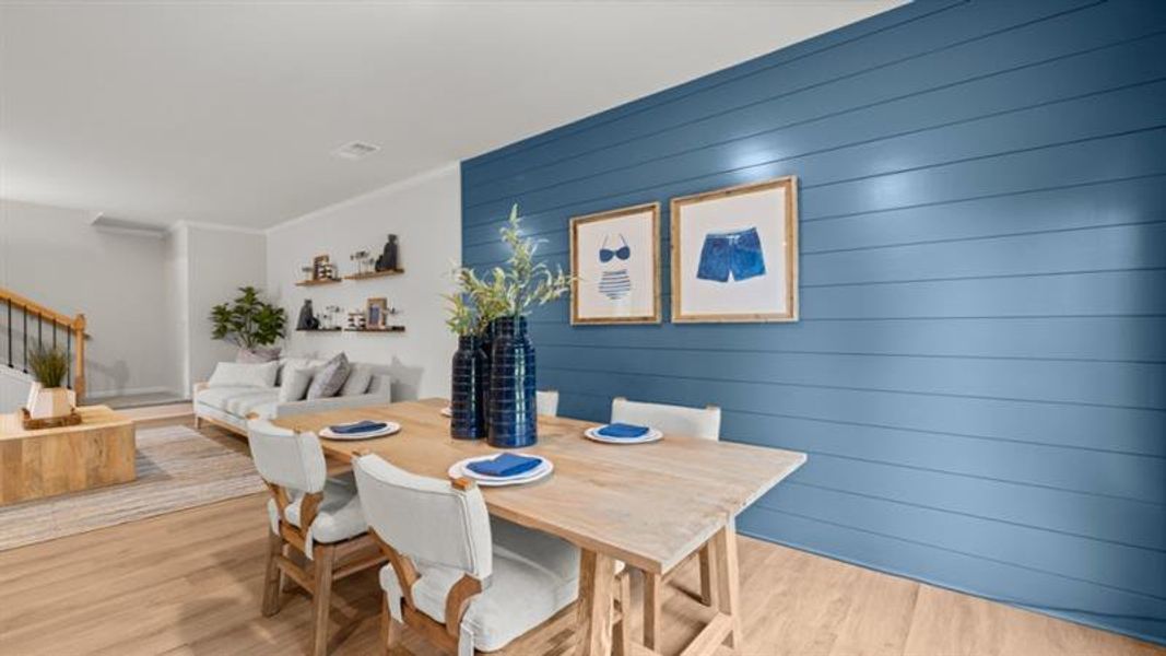 Furnished interior view inside a new home in Falcon Landing, Gainesville (Image 16).