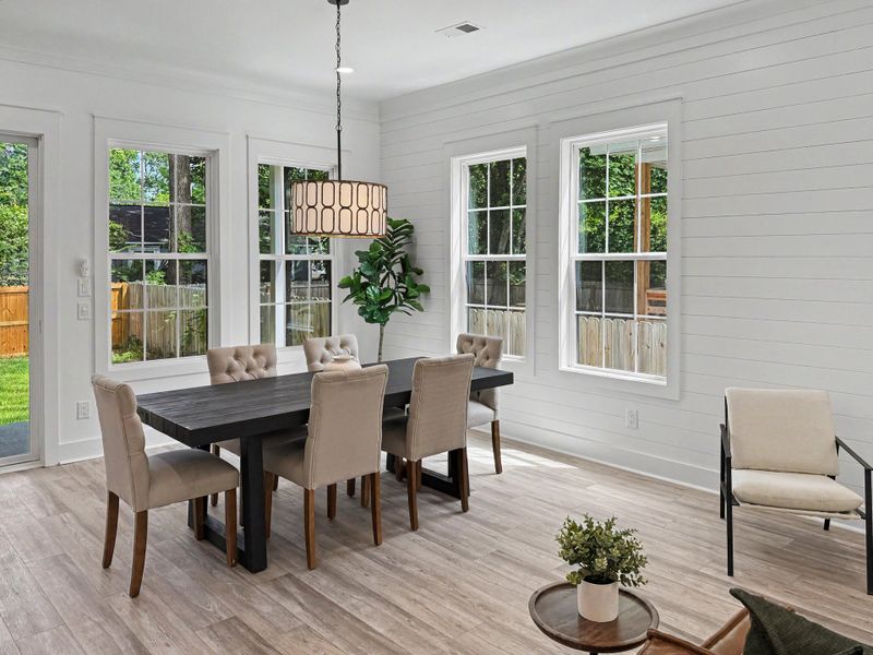 Furnished interior view inside a new home in , North Charleston (Image 15).